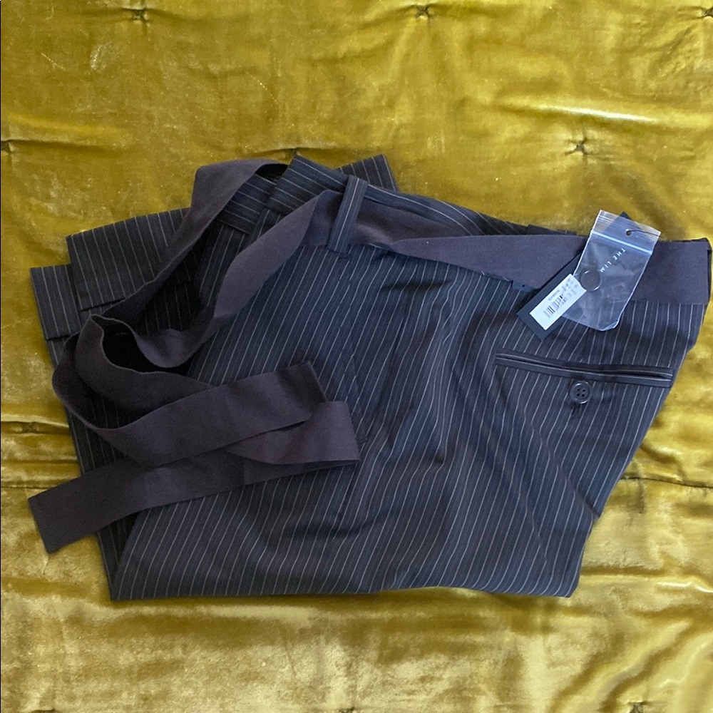 The Limited Vintage Brown Pinstripe Women's Shorts
